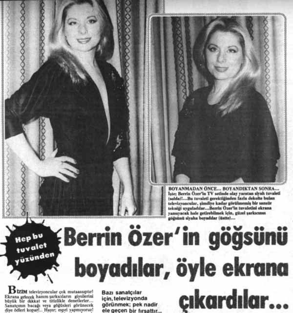 Sansürün kara lekesi, süt banyosuyla çıktı!